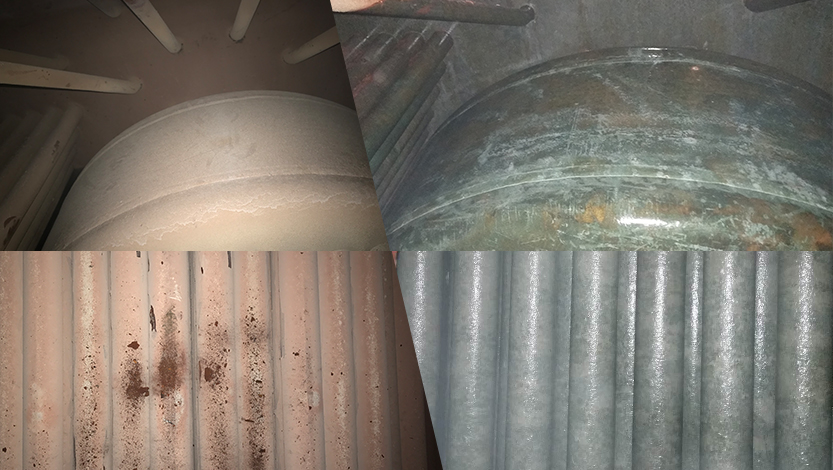 格源 鍋爐清洗對比圖